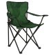 Folding Camping Chair LUARO for Fishing and Outdoors, Green