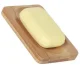 Bamboo Soap Dish with Drainage, Brown