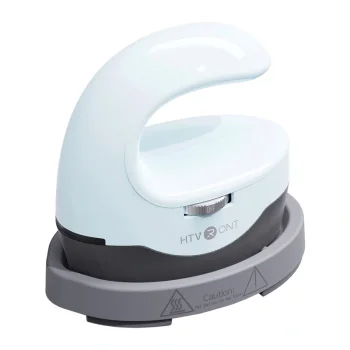 Mini Heat Transfer Press HTVRONT HPM02 Mini4 150W, Light Blue