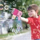 Bakalu Unicorn Bubble Gun with Liquid, Pink