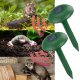 Ultrasonic Mole and Rodent Repeller with Solar Battery - 2pcs., Green