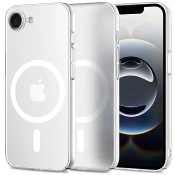 Tech-Protect MagSlim MagSafe Case for iPhone 16e / 17e - Matte Ice