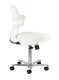 Adjustable Hairdresser, Cosmetologist, Podiatrist and Masseur Chair Azzurro Special 152, White