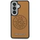 Karl Lagerfeld Perforated KL MagSafe Case for Samsung Galaxy S26+ - Brown