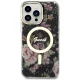 Guess iPhone 14 Pro Max Case Flower MagSafe, Black