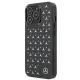Mercedes iPhone 13 / 13 Pro Case Silver Stars Pattern, Black
