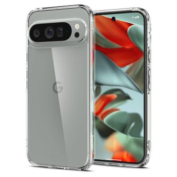 Google Pixel 9 Pro XL Spigen Ultra Hybrid Case Cover, Crystal Clear | Telefona Vāciņš Maciņš Maks Apvalks Bampers