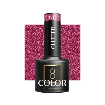 Ocho Nails Glitter G13 Gel Polish, 5 g