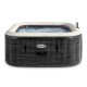 Intex 28450NP PureSpa Inflatable Hot Tub for 4 Persons, 175x71 cm, Grey