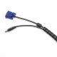 Cable Organizer Maclean MCTV-898 B, 15 mm x 1 m, Black