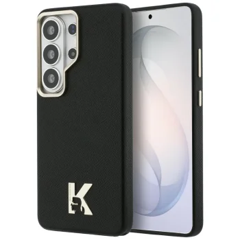 Karl Lagerfeld K Metal Logo MagSafe Case for Samsung Galaxy S26 Ultra - Black