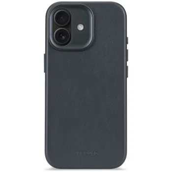 Decoded Leather MagSafe Case for iPhone 17 - Navy Blue