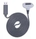 Xbox 360 battery pack with USB charger, 2 pcs, white
