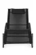 Multigarden LG033 Garden Lounger with Headrest, Black