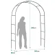 Plonos PL-990 Garden Pergola Arch 240 cm - Elegant Outdoor Arbor for Climbing Plants