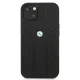 Apple iPhone 13 mini 5.4\" BMW Leather Curve Perforate Case Cover (BMHCP13SRSPPK), Black