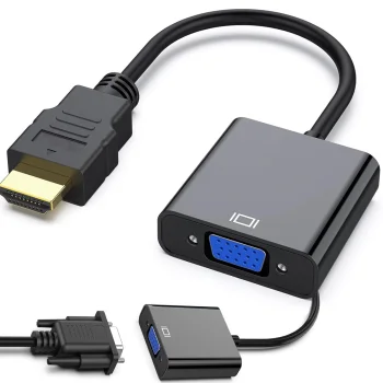 HDMI to VGA Adapter, Black