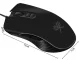 Dunmoon 00016716 Wired Gaming Mouse, Black