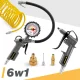 Humberg HM-256 Air Tool Set for Compressor, 6 Pieces