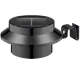Solar Garden Lamp 3LED, Black