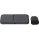 Samsung Duo EP-P5400TBEGEU 15W Wireless Charger with Wall Charger and Cable, Black