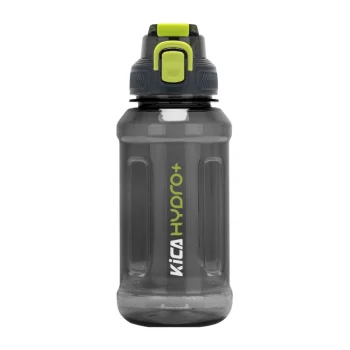 KiCA Hydro+ sports bottle 1000 ml, black