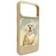 Nimmy Gentle Pets MagSafe Phone Case Cover iPhone 17 Pro - Brown Dog Design