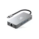 Tech-Protect HB05 9in1 USB-C Hub Adapter - Gray