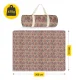 4Fizjo Quilted Picnic and Beach Blanket 200x150 cm, Oriental Pattern