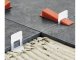 Tile Leveling System, 100 Clips and 100 Wedges, Red