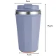 Anti-Spill Thermal Mug with Suction Cup, 380ml, Blue