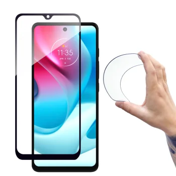 Wozinsky Full Cover Flexi Nano Glass Screen Protector for Moto G60s, 9H
