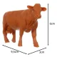 Kruzzel Farm Animal Figurines Set for Kids, 12 pcs