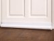 Self-Adhesive Under Door Draft Stopper Foam Weather Stripping, White