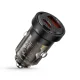 Tech-Protect CC30W Car Charger USB-C PD 30W / USB-A QC 3.0, Black