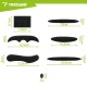 Universal Helmet Replacement Pads 54 pcs Trizand, black