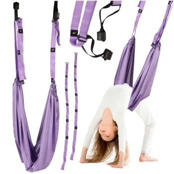 Aerial Yoga Hammock Swing Set for Home Practice, 100 kg