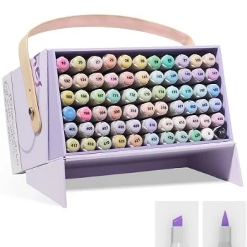 Dual Tip Alcohol Markers ARRTX Oros, 66 Pastel Colors