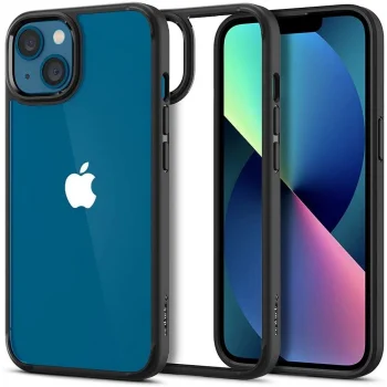 Spigen Ultra Hybrid Case for iPhone 13 - Matte Black