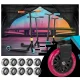Soke ABEC-9 Bearings for Scooters and Skateboards, 10 pcs