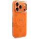 Guess Peony Hot Stamp MagSafe Phone Case Cover iPhone 17 Pro - Orange