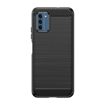Carbon Case for Nokia C300 - Black