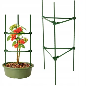 Trikampė augalų atrama DIVODV 60 cm, žalia