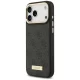 Guess 4G Logo Plate MagSafe Case for Apple iPhone 17 Pro Max, Black