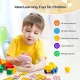 English Vocabulary Card Reader for Kids, 112 Flashcards, Blue