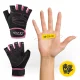 4FIZJO Training Gloves with Wrist Wrap M - Pink