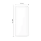 Tech-Protect Glass Fit+ Tempered Glass for iPhone 17 Air (2-pack) - Transparent
