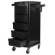 Gabbiano FT65-A Hairdressing Trolley, Black