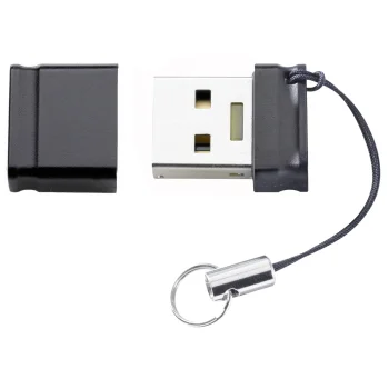 Intenso Slim Line 8 GB USB 3.0 Flash Drive, Black