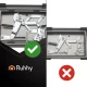 Ruhhy Manual Cigarette Rolling Machine, Black